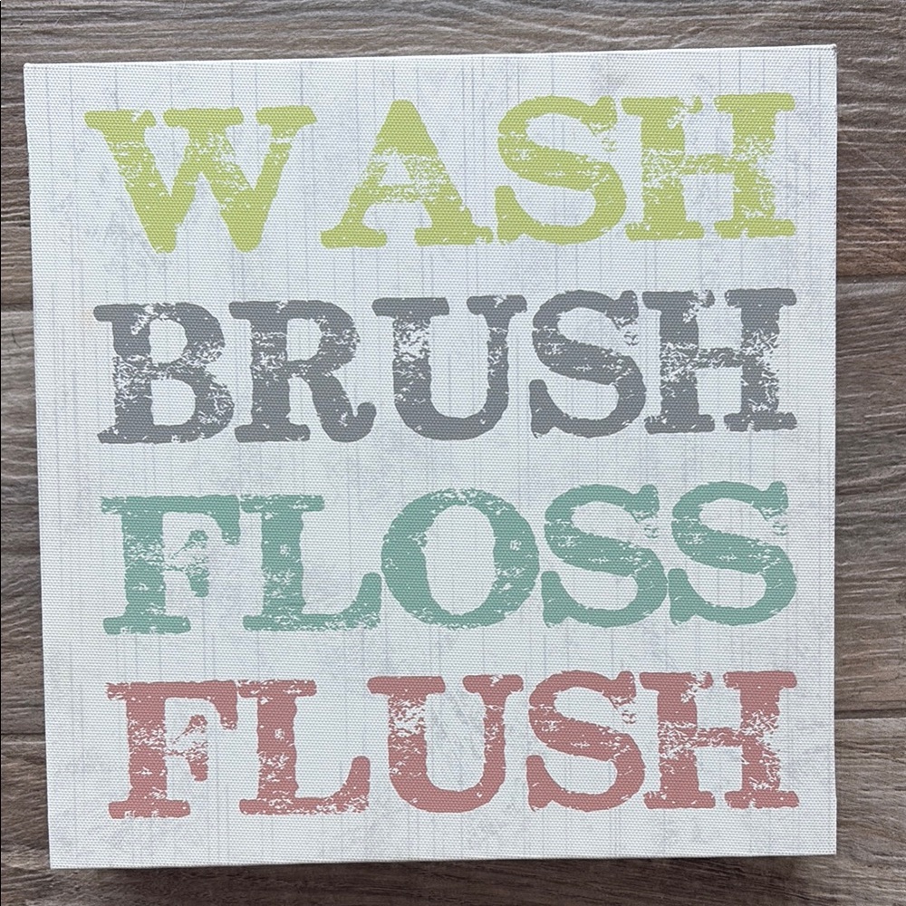 Colorful Bathroom Wall Art